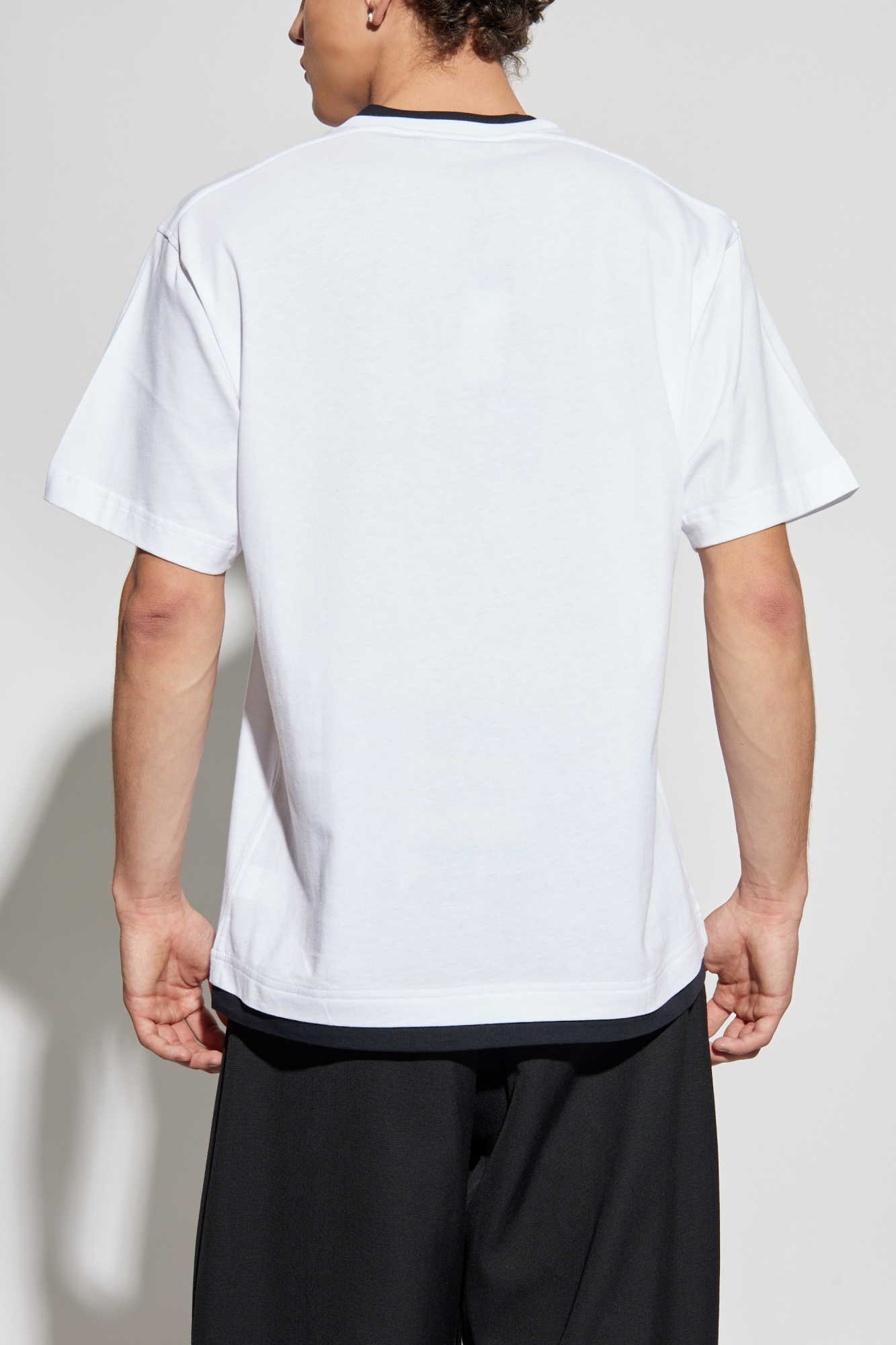 Dolce & Gabbana T-shirt with embroidered logo | Men's | Vitkac